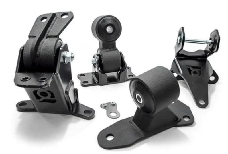 Innovative 12-15 Civic K-Series Black Steel Mounts 75A Bushings (K24Z7 and Manual Trans) - 91250-75A