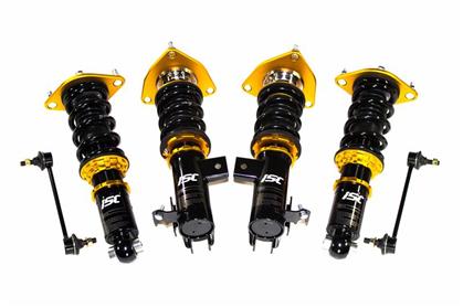 ISC Suspension 00-05 BMW 320/323/325/328/330 N1 Coilovers - Track/Race - B003-1-T