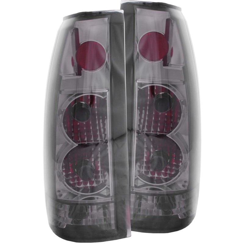 ANZO 1999-2000 Cadillac Escalade Taillights Smoke G2 - 211158