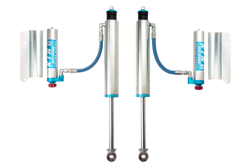 King Shocks 89-97 Toyota Land Cruiser 80 Rear 2.5 Dia Remote Res Shock 3-5in Lift w/Adjuster (Pair) - 25001-352A