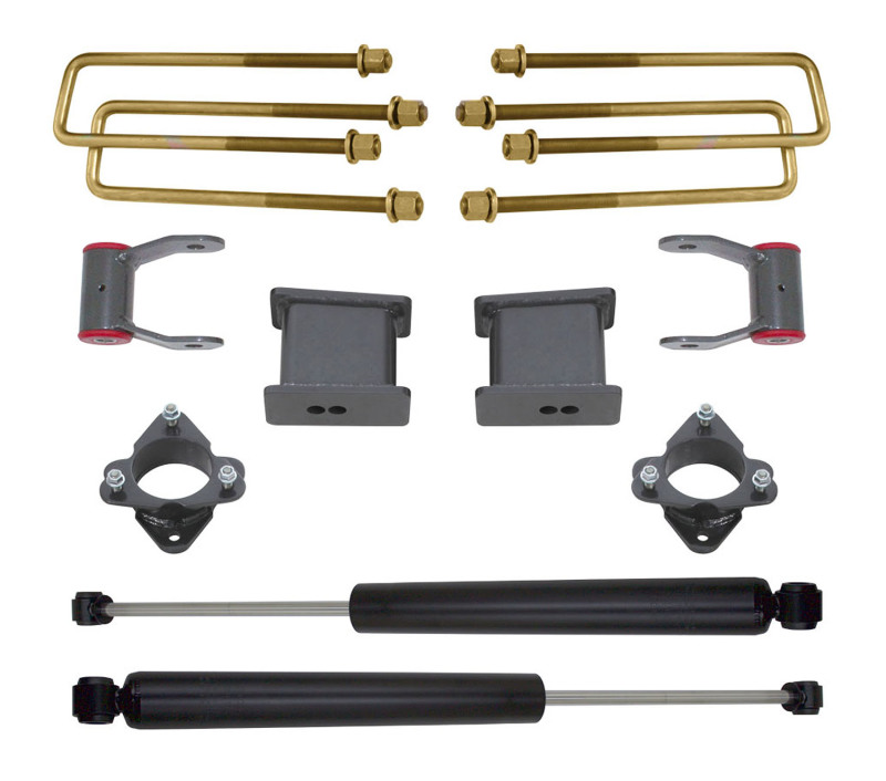 MaxTrac 16-18 GM C1500 2WD w/Stamped Steel/Alum. Susp. 4in Rear Lift Kit - 901750