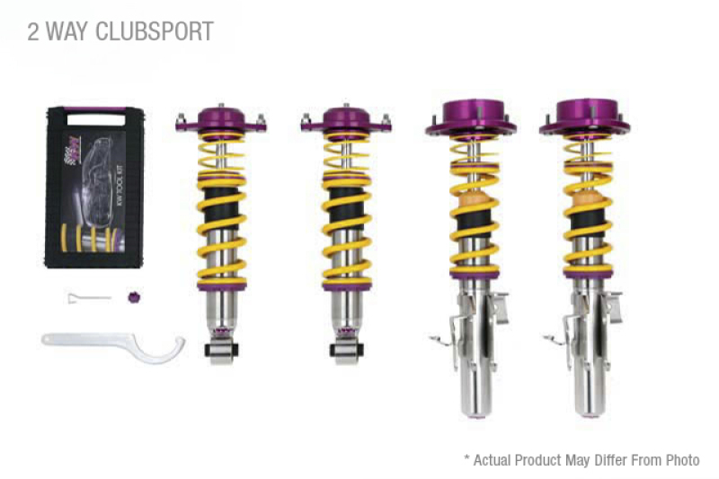 KW Porsche 911 996 GT3 RS Clubsport Coilover Kit 2-Way - 35271817