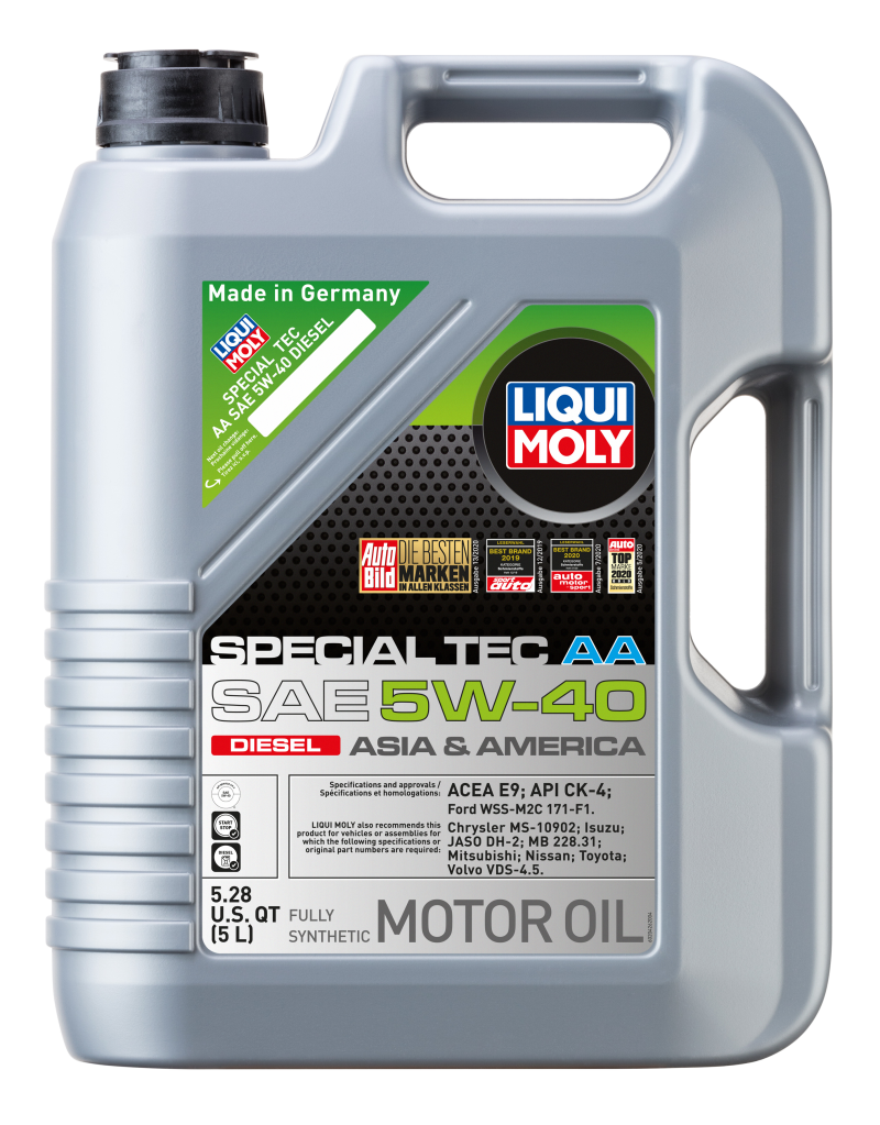 LIQUI MOLY 5L Special Tec AA Motor Oil 5W40 - Diesel - 20426