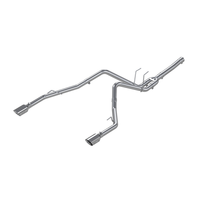 MBRP 2014 Dodge Ram 1500 3.0L EcoDiesel 2.5in Filter Back Exhaust Dual Split Rear Exit Alum - S6171AL