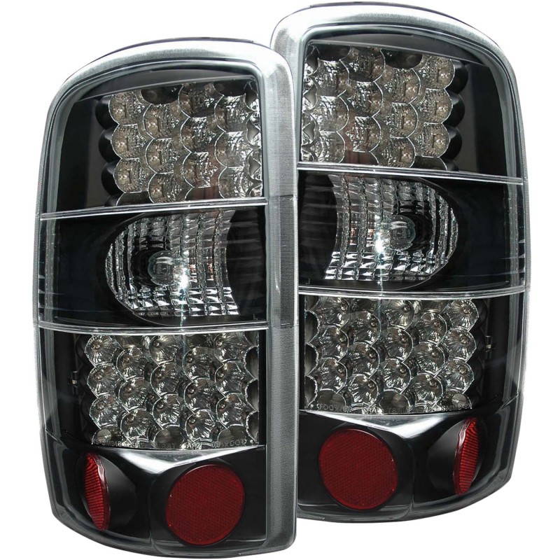 ANZO 2000-2006 Chevrolet Suburban LED Taillights Black - 311003