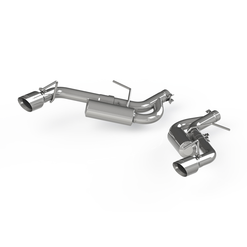 MBRP 16-19 Chevrolet Camaro 2.5in Aluminum Non NPP Axle Back Exhaust System - 4in Dual Wall Tips - S7038AL