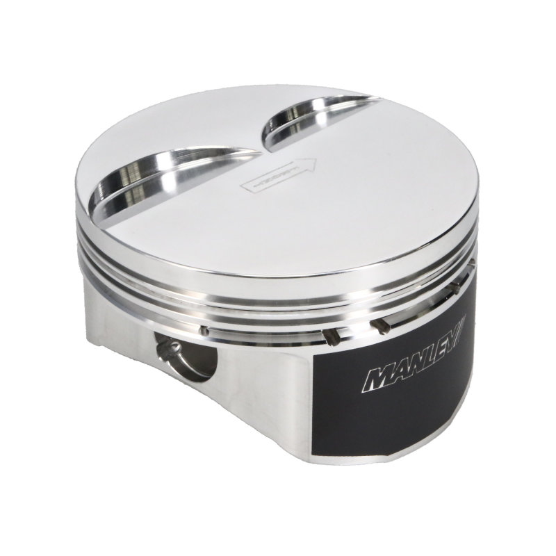 Manley Small Block Chevrolet LS Series 4.001in Bore -4cc Flat Top Piston Set - 592501C-8