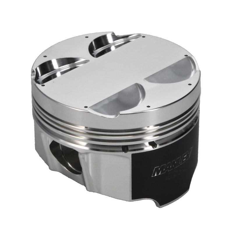 Manley Mitsubishi 4G63/4G63T 86mm Bore 10.0/10.5:1 Comp Ratio -2.5cc Flat Top T/T Piston Set - 617210CE-4