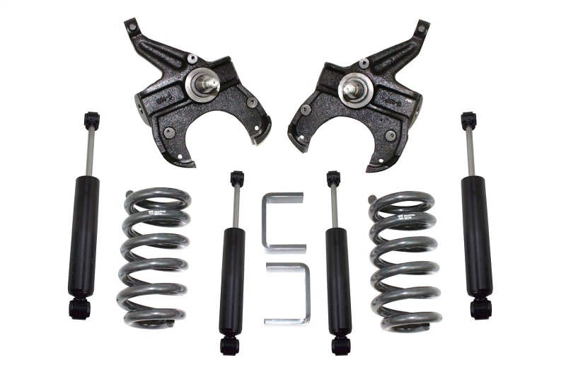 MaxTrac 73-87 Chevrolet C10 2WD 5in/5in Lowering Coil Kit (1.25in Rotor) - K331155H