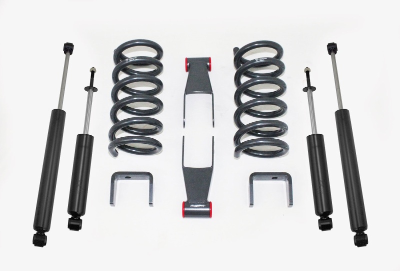 MaxTrac 98-09 Ford Ranger 2WD 4 Cyl (Non StabiliTrak) 2in/3in Lowering Coil Kit - K333023-4