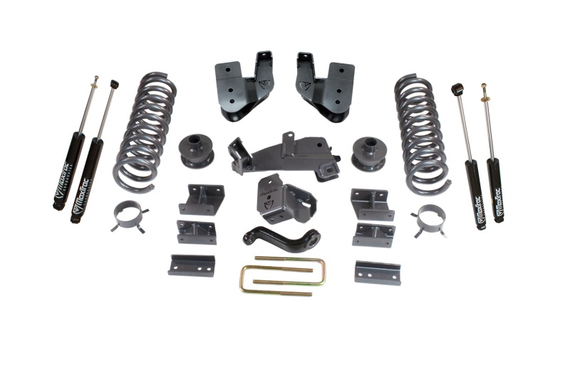 MaxTrac 14-18 RAM 2500 4WD 4in/1in MaxPro Coil Lift Kit w/Radius Arm Brkts & MaxTrac Shocks - K947241