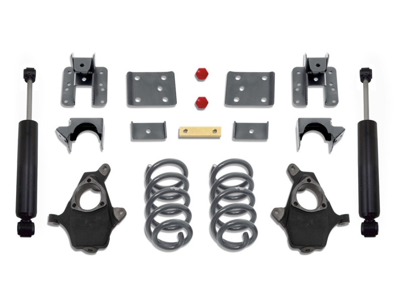 MaxTrac 14-16 GM C/K1500 2WD/4WD Single Cab w/Cast Steel Susp. 4in/6in Lowering Kit - KS331546-6