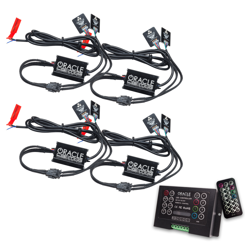 Oracle 2022 Ford Maverick RGB Headlight Demon Eye Kit - ColorSHIFT w/2.0 Controller - 1469-333