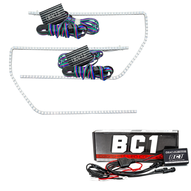 Oracle Ford F-150/Raptor 09-14 Perimeter Halo Kit - ColorSHIFT w/ BC1 Controller - 2203-335