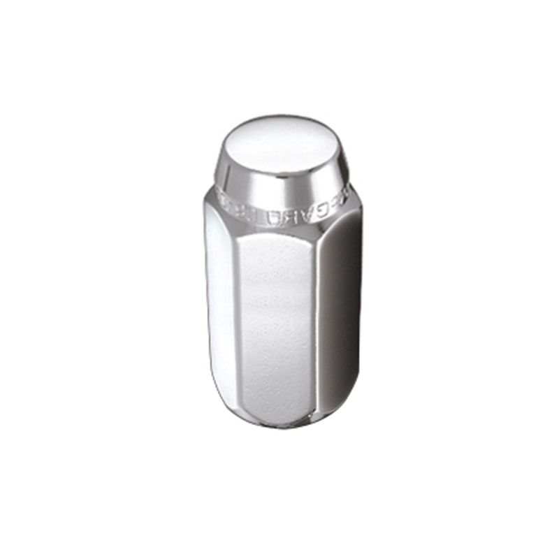 McGard Hex Lug Nut (Cone Seat) M14X1.5 / 22mm Hex / 1.635in. Length (4-Pack) - Chrome - 64069