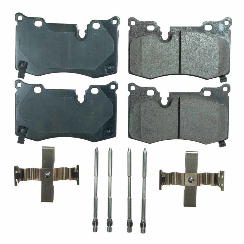 Power Stop 2020 Chevrolet Corvette C8 Base Rear Z17 Evolution Ceramic Brake Pads w/Hardware - 17-8008