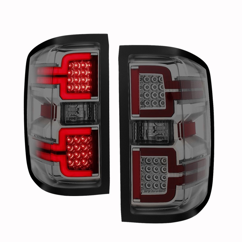 ANZO 2014-2018 Chevy Silverado 1500 LED Taillights Smoke - 311290