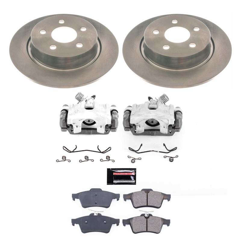Power Stop 2020 Ford Transit Connect Rear Autospecialty Brake Kit w/Calipers - KCOE8176