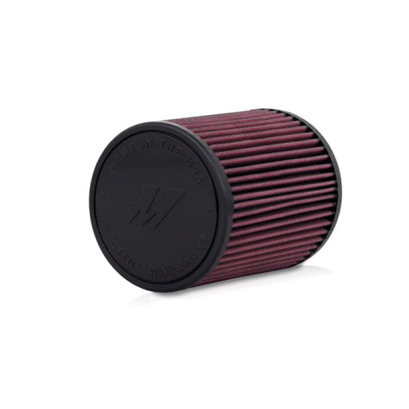Mishimoto Universal fit, Performance Air Filter, 2.75In Inlet, 6In filter length Red - MMAF-2756