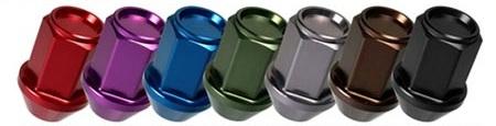 Project Kics 12X1.50 Gunmetal Leggdura Racing Lug Nuts - 16 PCS - WKIC16G