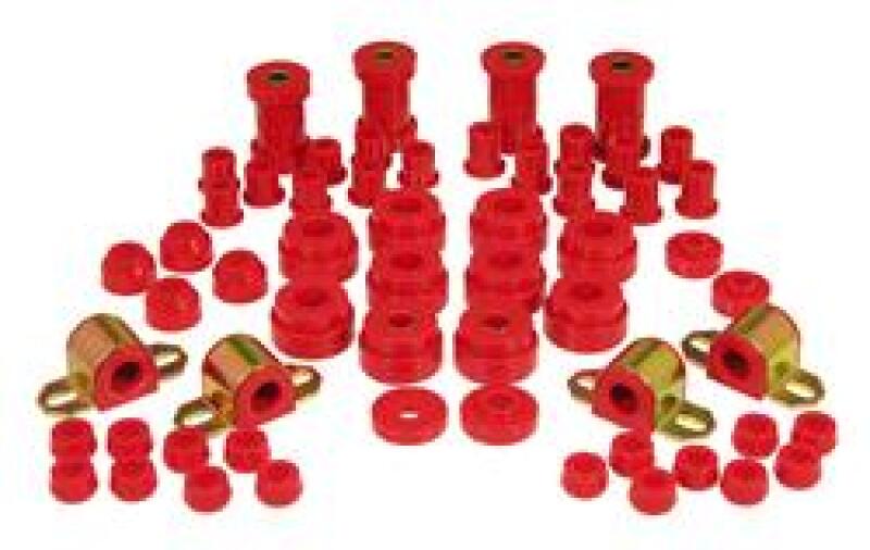 Prothane 76-79 Jeep CJ5/7 Total Kit - Red - 1-2002
