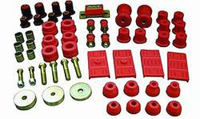 Prothane 67-69 Chevy Camaro / Nova w/ Mono Total Kit - Red - 7-2002