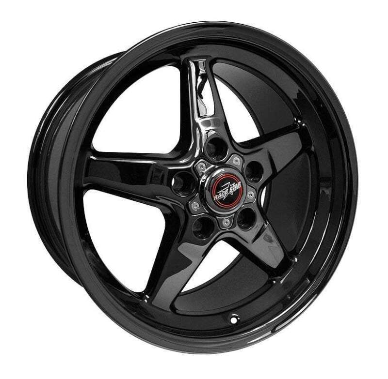 Race Star 92 Drag Star 17x10.5 5x135bc 6.13bs Direct Drill Gloss Black Wheel - 92-705551B
