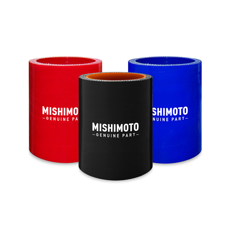 Mishimoto 2.75in Black Straight Coupler - MMCP-275SBK