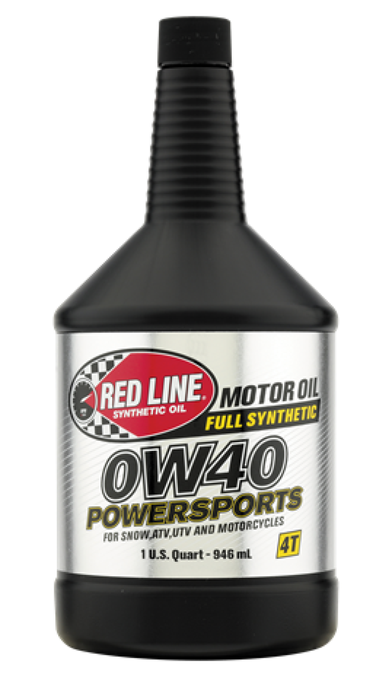 Red Line 0W40 Motor Oil Quart (For Four-Stroke Dirt Bikes/ATVs/Powersports Applications) - 42204
