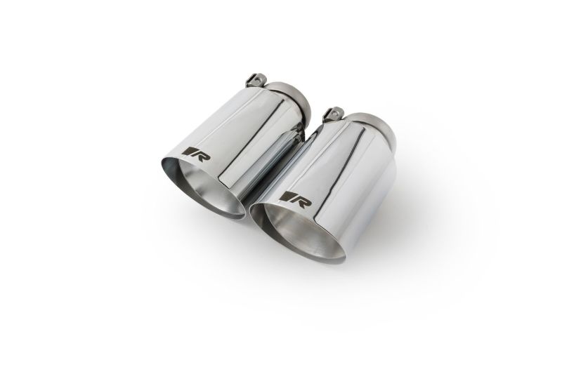 Remus Stainless Steel 102mm Straight Cut Chrome Tail Pipe Set (Quad Tips) - 0046 70SGR