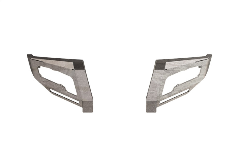 Road Armor 15-19 Chevy 2500 iDentity Front Bumper Components - Standard End Pods - Raw - 3152DF0
