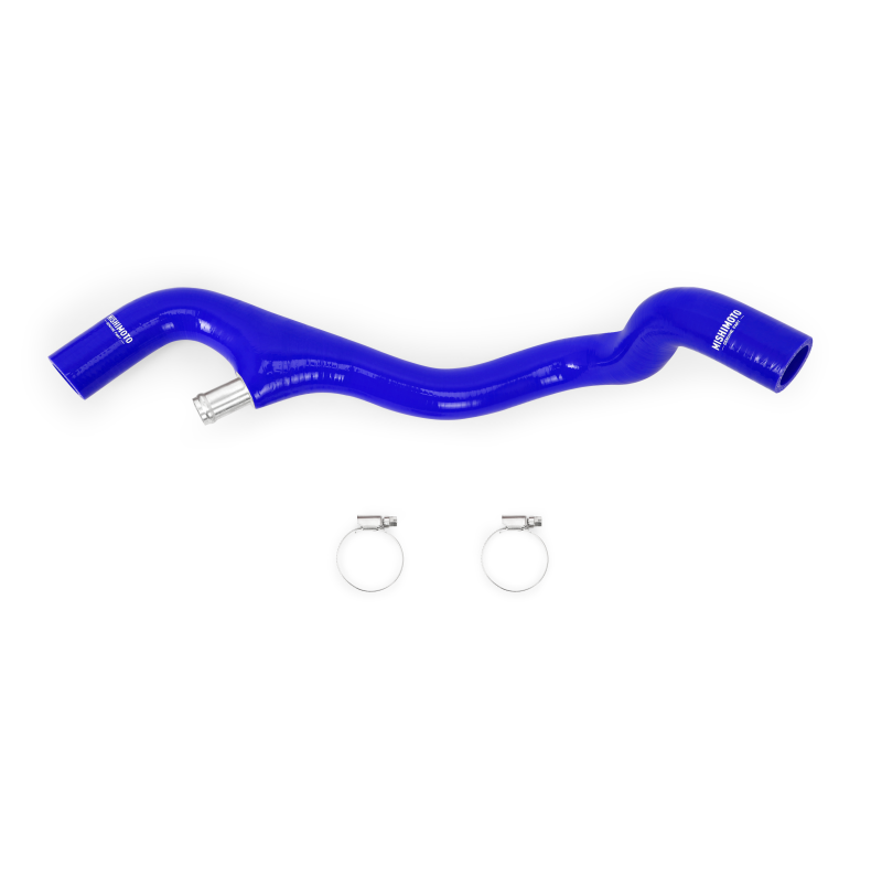 Mishimoto 05-07 Ford F-250/F-350 6.0L Powerstroke Lower Overflow Blue Silicone Hose Kit - MMHOSE-F2D-05EBL