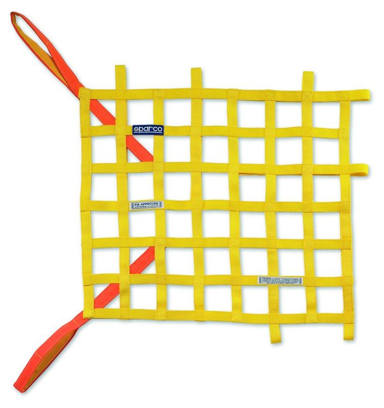 Sparco Window Net Fia Yellow - 002192FAGI