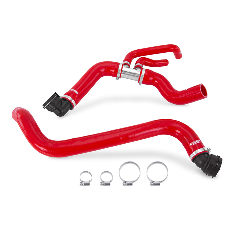 Mishimoto 15-17 Ford F-150 5.0L V8 Radiator Hose Kit - Red - MMHOSE-F50-15RD