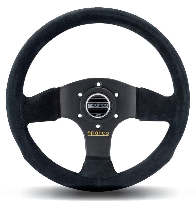 Sparco Strwhl 300 Suede Black - 015P300SN