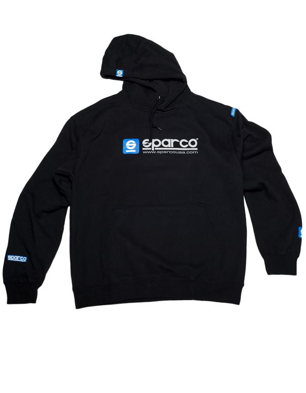 Sparco Swtshrt Hooded Www Grey Lrg - SP03100GR3L