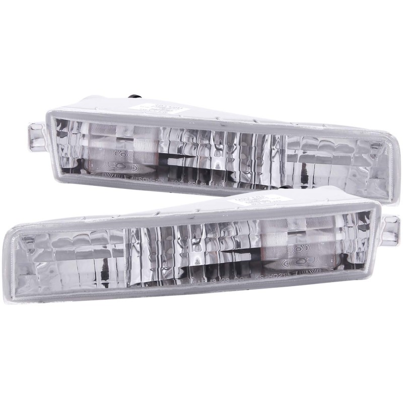 ANZO 1997-2001 Honda Prelude Euro Parking Lights Chrome - 511012