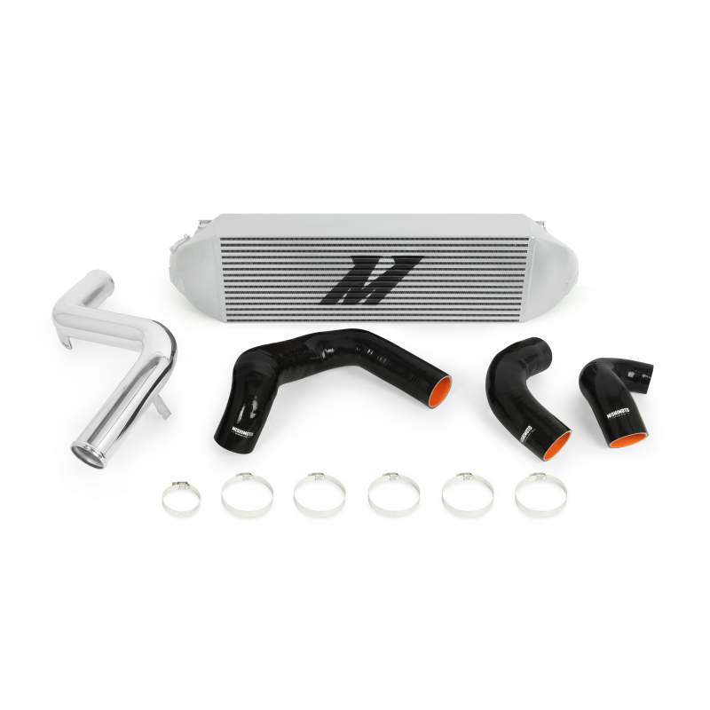 Mishimoto 2013+ Ford Focus ST Silver Intercooler w/ Polished Pipes - MMINT-FOST-13KPSL