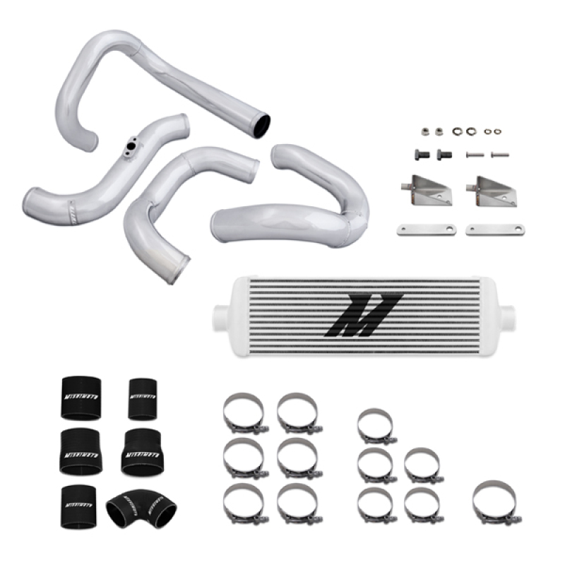 Mishimoto 10-12 Hyundai Genesis 2.0T Silver Race Intercooler & Piping Kit - MMINT-GEN4-10RSL