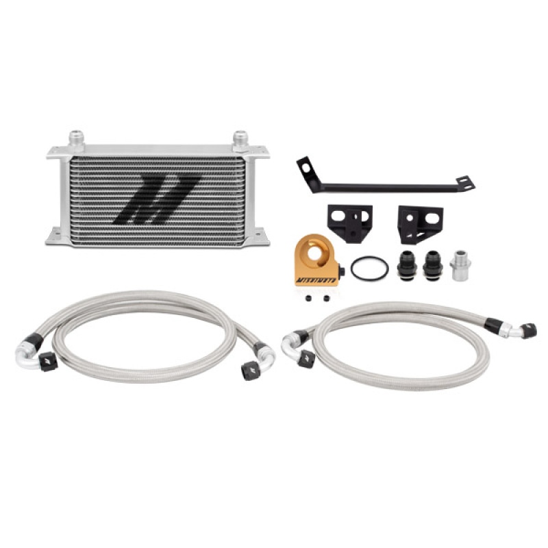 Mishimoto Ford Mustang EcoBoost Thermostatic Oil Cooler Kit - MMOC-MUS4-15T