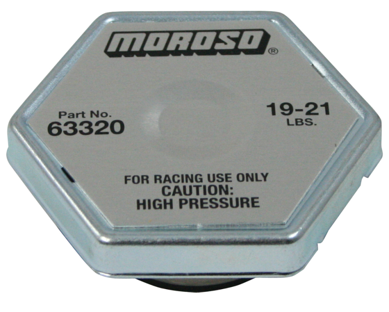 Moroso Racing Radiator Cap - 19-21lbs - 63320