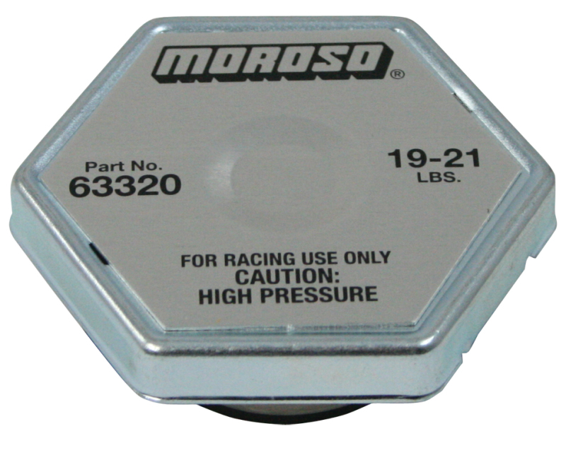 Moroso Racing Radiator Cap - 19-21lbs - 63320
