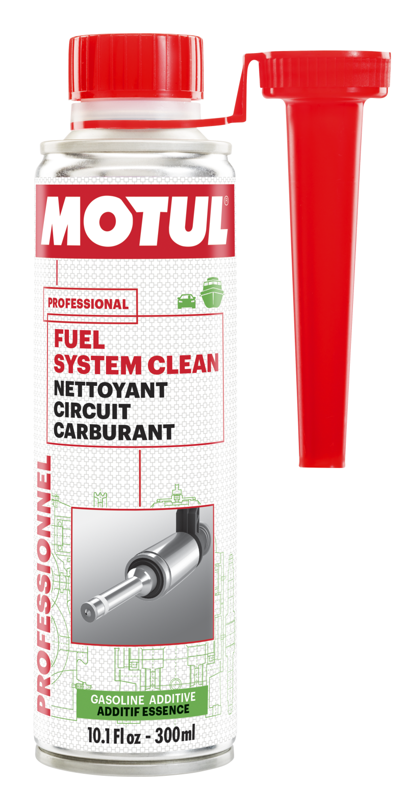 Motul 300ml Fuel System Clean Auto Additive - 109543
