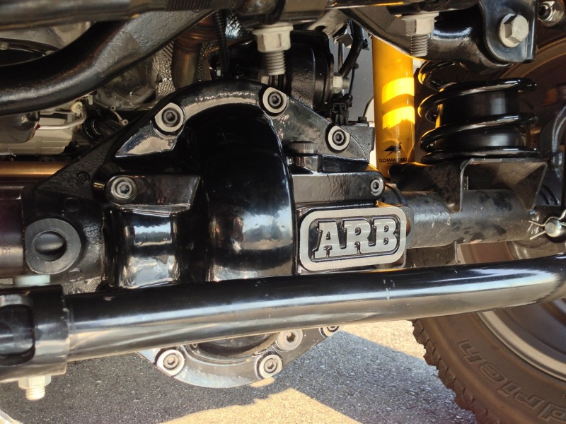 ARB Diff Cover D30 Blk - 0750002B