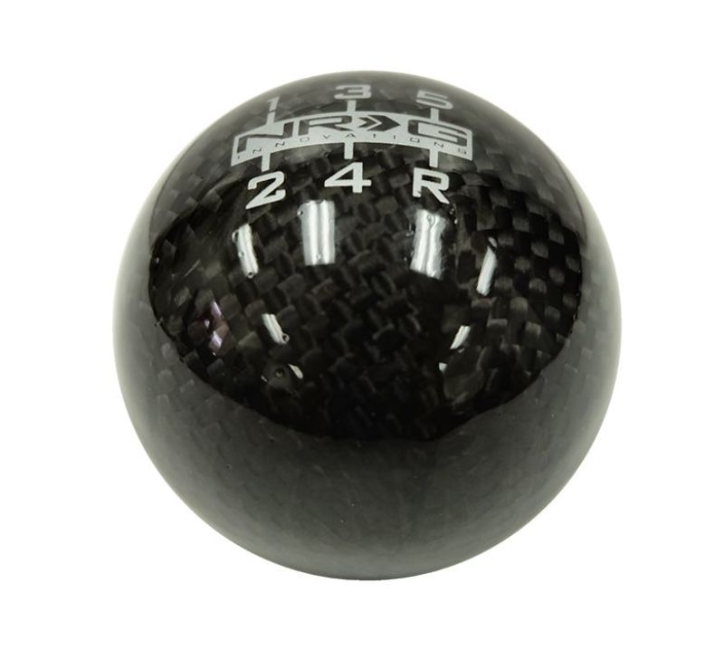 NRG Universal Ball Style Shift Knob (No Logo) - Heavy Weight - Black Carbon Fiber - SK-300BC-4-W