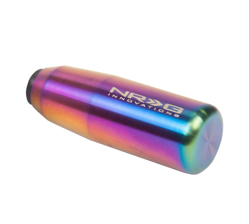 NRG Universal Short Shifter Knob - 3.5in. Length / Heavy Weight .85Lbs. - Multi Color/Neochrome - SK-450MC