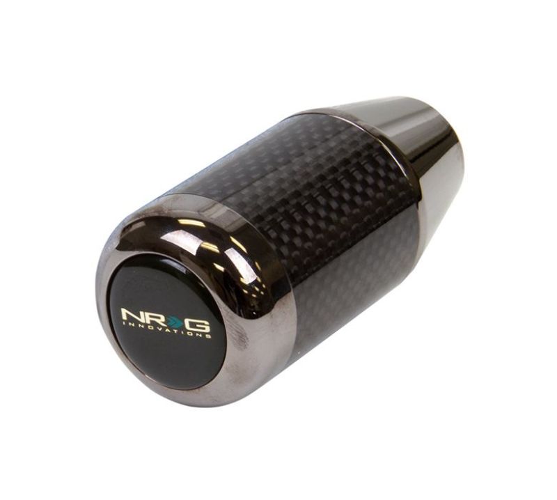 NRG Universal Fatboy Style Shift Knob w/Carbon Fiber Ring - SK-400BC