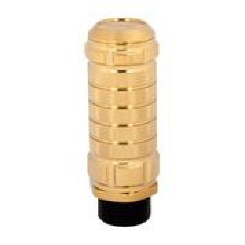 NRG Stealth Adjustable Shift Knob (M10X1.25) Nissan / Mazda / Toyota - Chrome Gold - SK-500C/GD-1