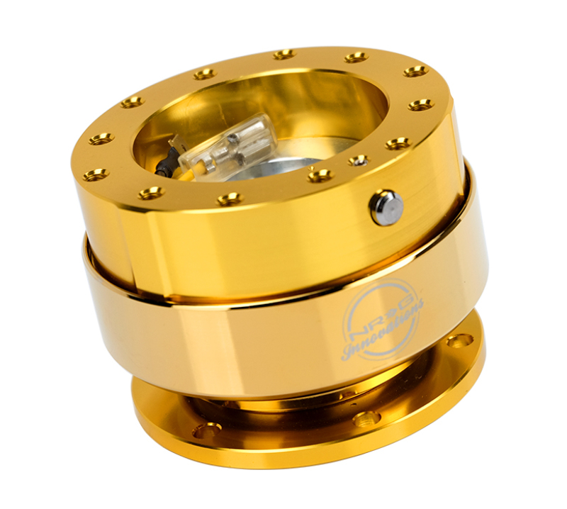 NRG Quick Release - Gold Body/Chrome Gold Ring - SRK-200CG