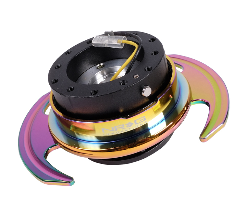 NRG Quick Release Kit Gen 3.0 - Neochrome - SRK-650BK-MC